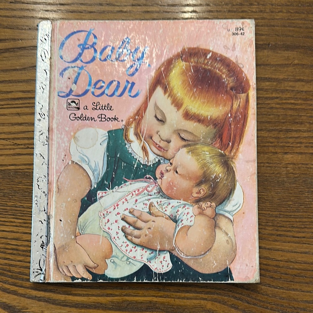 'Baby Dear' 1962 Kids Book Little Golden Book